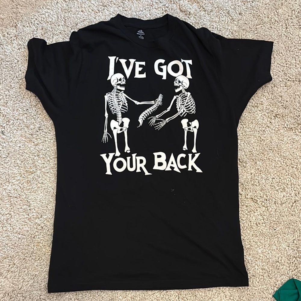 * Celebrate | Black Skeleton Graphic T-Shirt 👾